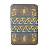 Golden Sun Kokopellis Bath Mat Badematte (Vorderseite Vertikal)