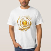 Golden Sun Kunstwert T - Shirt (Vorderseite)