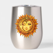Golden Sun Moon Boho Goddess | Celestial Mandala (Vorderseite)