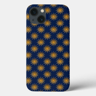 Golden Sun Pattern von Shirley Taylor Case-Mate iPhone Hülle