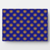 Golden Sun Pattern von Shirley Taylor Fotoplatte (Vorderseite)
