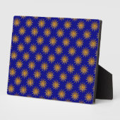 Golden Sun Pattern von Shirley Taylor Fotoplatte (Seite)