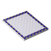 Golden Sun Pattern von Shirley Taylor Notizblock (angewinkelt)