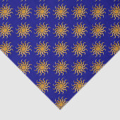 Golden Sun Pattern von Shirley Taylor Seidenpapier (Ausschnitt)