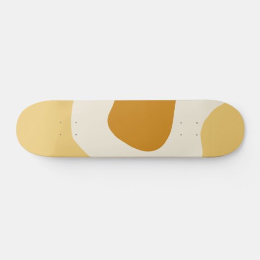 Golden Sun und Wave Halb Pipe Skateboard (Horizontal)