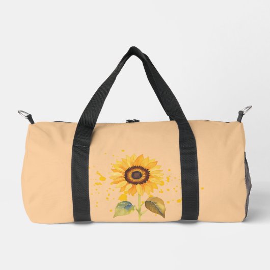 Golden Sunburst Duffle Bag (Vorderseite)