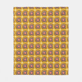 Golden sunburst fleecedecke (Vorderseite)