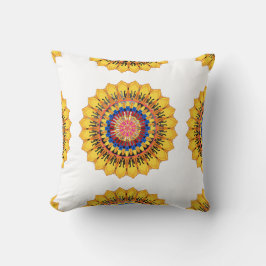 Golden sunburst  kissen