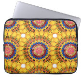 Golden sunburst  laptopschutzhülle (Vorderseite)