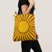 Golden Sunburst Tasche (Von Nahem)