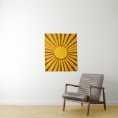 Golden Sunburst Wandteppich (Beispiel)