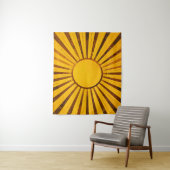 Golden Sunburst Wandteppich (Beispiel)