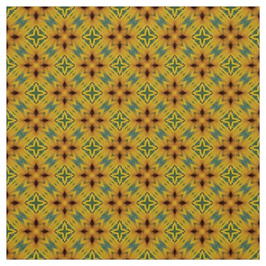 Golden sundance tile Muster Upholsterie Stoff (Muster)