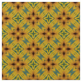 Golden sundance tile Muster Upholsterie Stoff (Nahaufnahme)