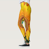Golden Sunflower Field Serenity Design Leggings (Links)