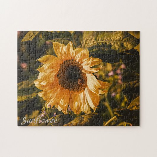 Golden Sunflower Jigsaw Puzzle (Horizontal)