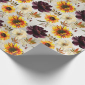 Golden Sunflox Rodelbahn mit Aussicht Geschenkpapier (Ecke)