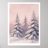 Golden Sunrise Tree Poster (Vorne)