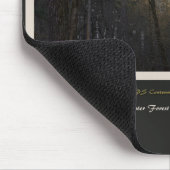 Golden Sunrise Winter Forest Centennial Ed Mousepad (Ecke)