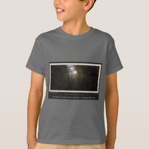 Golden Sunrise Winter Forest Centennial Ed T-Shirt