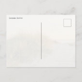 Golden sunset Baltic sea view in Liepaja, Latvia Postkarte (Rückseite)