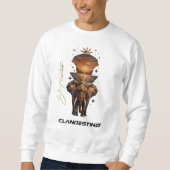 Golden Sunset Elephant – Long Sleeve Tee (Vorderseite)