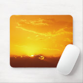 Golden Sunset Mousepad (Mit Mouse)