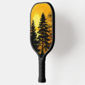 Golden Sunset Pine Tremola Pickleball Schläger (Links)