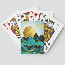 Golden Sunset Spielkarten