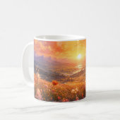 Golden Sunset Valley Tasse (Vorderseite Links)