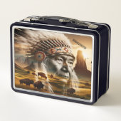 Golden Sunset Warrior Collector Metall Brotdose (Rückseite)