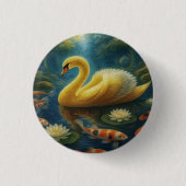 Golden Swan Button (Vorderseite)