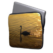 Golden Swan Laptopschutzhülle (Vorderseite Links)
