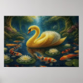 Golden Swan Poster (Vorne)