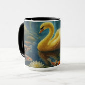 Golden Swan Tasse (Vorderseite Links)