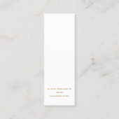 Golden Swash 2 Logo-Gewinnanzeige Mini Visitenkarte (Rückseite)