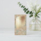 Golden Swash 2 Logo-Gewinnanzeige Visitenkarte (Stehend Vorderseite)