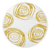 Golden Swirl Imitat Piazza della Riforma Ristorant Keramikknauf (Vorderseite)