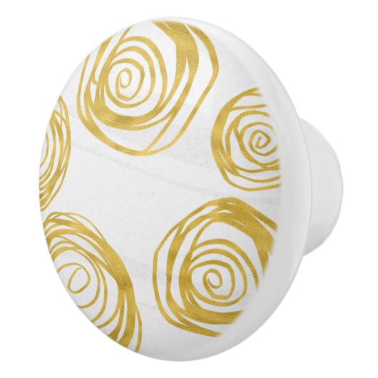 Golden Swirl Imitat Piazza della Riforma Ristorant Keramikknauf (Rechts)