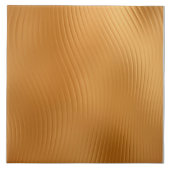 Golden Swirl Muster Fliese (Vorderseite)