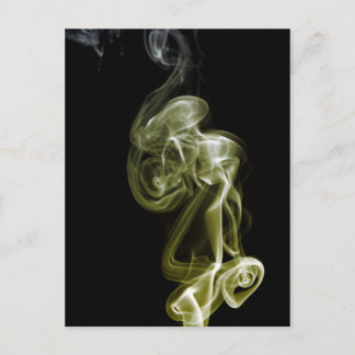 Golden Swirl Postkarte