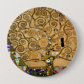 Golden Swirling Tree Im Fünfspänner über den Gotth Button (Vorderseite)