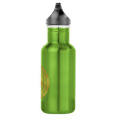 Golden Targaryen Wappen Edelstahlflasche (Rechts)