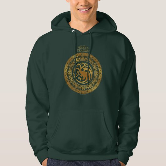 Golden Targaryen Wappen Hoodie (Vorderseite)