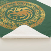 Golden Targaryen Wappen Sherpadecke (3/4)