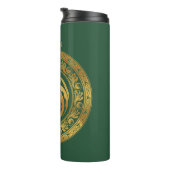 Golden Targaryen Wappen Thermosbecher (Nach rechts gedreht)