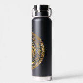 Golden Targaryen Wappen Trinkflasche (Rückseite)