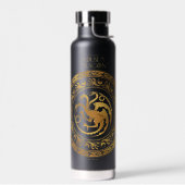 Golden Targaryen Wappen Trinkflasche (Links)