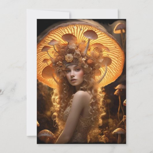 Golden Teacher Goddess Feiertagskarte (Vorderseite)