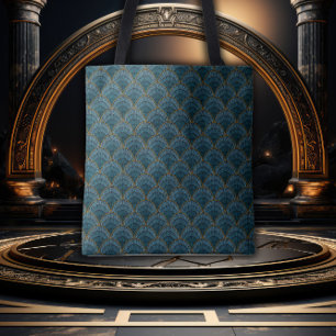 Golden & Teal Gatsby Glamour Tasche